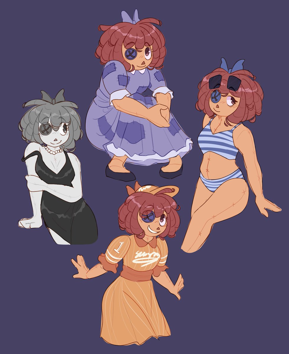 kiiwistu's tweet photo. My favorite repressed lesbian aura ragdoll #tadc #ragatha https://t.co/np5RVYiRVo