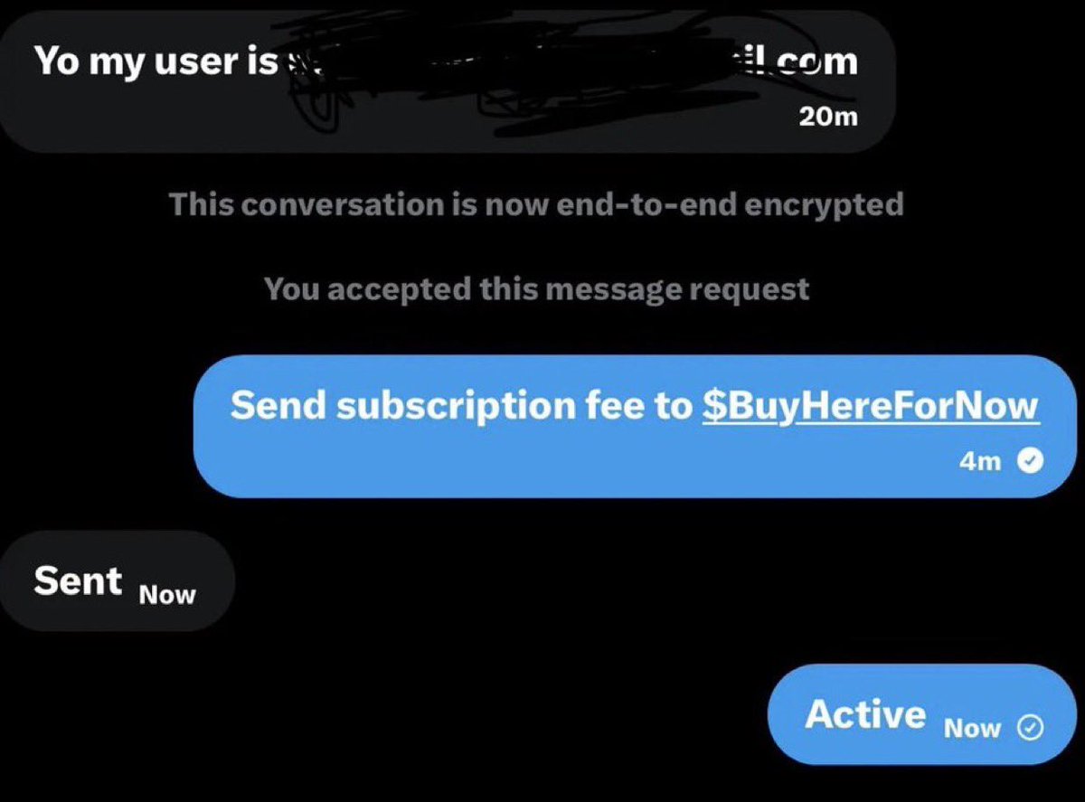 MelBagChasinNET's tweet photo. If your subscription is pending 
Send me a DM, so I can get you 
active… https://t.co/MHv8rbB60K