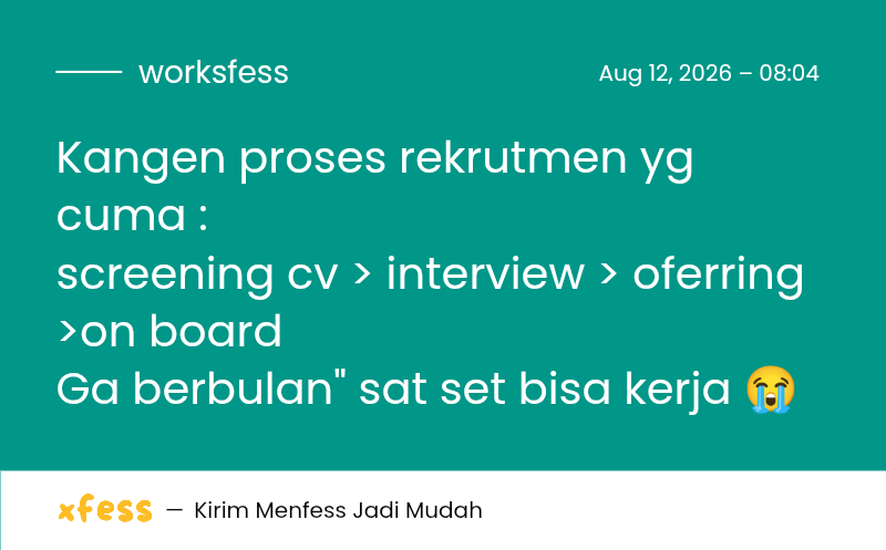 worksfess's tweet photo. Work! Sesederhana ini loh knp negara ini g bisa https://t.co/GuGOsxwHFc