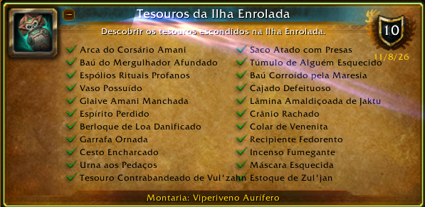 wanattichia's tweet photo. Acabei de ganhar a Conquista [Tesouros da Ilha Enrolada] #Warcraft! https://t.co/4KLKkFszkU