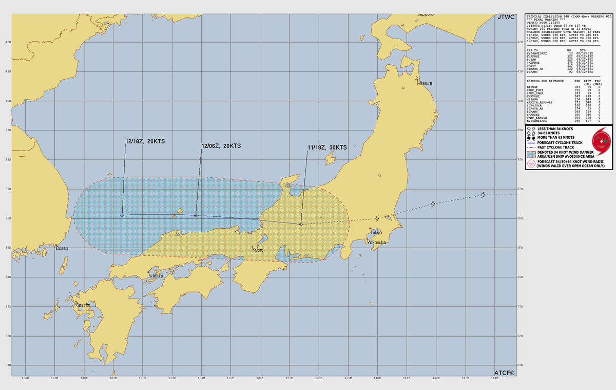 JTAnimates2026's tweet photo. #CHAN_HOM; 35mph 994mb- Weakening over Japan, and the JTWC has issued their final warning on the storm.
#PEILOU; 35mph 995mb- Forecasted to dissipate within the next 24hrs. JTWC warnings are continuing for now.
#15W; 25mph 999mb- Now a remnant low.
#wxtwitter https://t.co/NII0RoJr4v