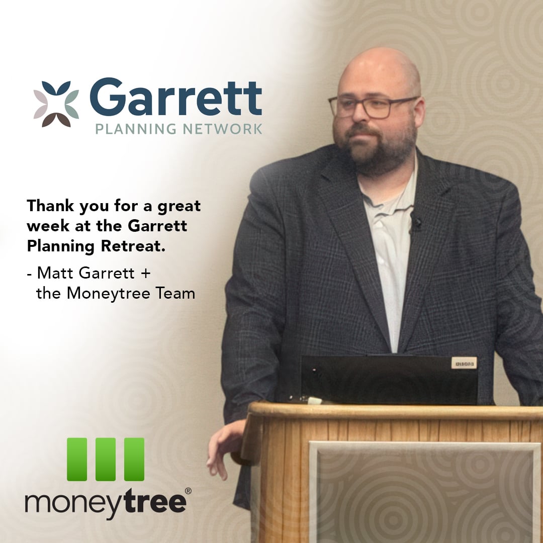 MoneytreeSW's tweet photo. We had a great time at the 2026 Garrett Planning Retreat! 
The Moneytree team had the chance to connect with advisors, exchange ideas, and hear firsthand about the opportunities and challenges firms are navigating today. 
Thank you to everyone who took the time to stop by. https://t.co/AIlpHi30jF