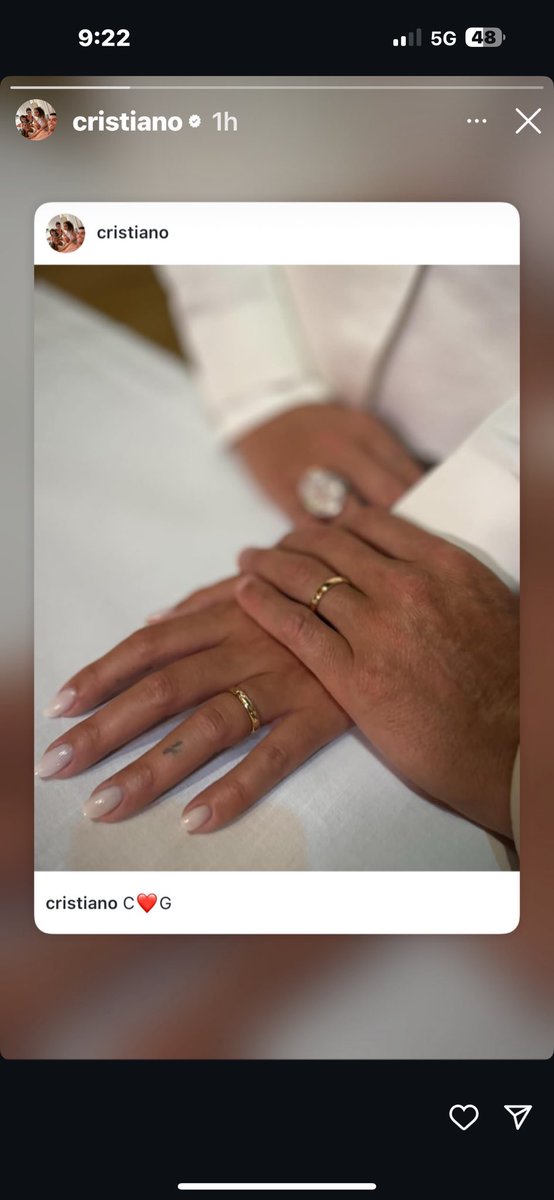 Blessed50190633's tweet photo. Cristiano Ronaldo and Georgina Rodriguez has tied the knot. Happy married life one of the greatest to ever play. https://t.co/DxkpuGMAWD