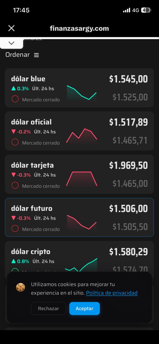 FMH91218's tweet photo. @juniors4x4 @FinanzasArgy Siempre me anda sin drama https://t.co/djy2pWss8V