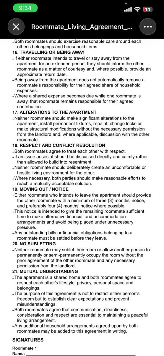 amaka_udu's tweet photo. You will think you have seen it all
My cousin want to share a 2bedroom apartment with a lady and this is her rules 😳😳😳
They will find the house and pay together ohh https://t.co/kLZ9gYYhZ1