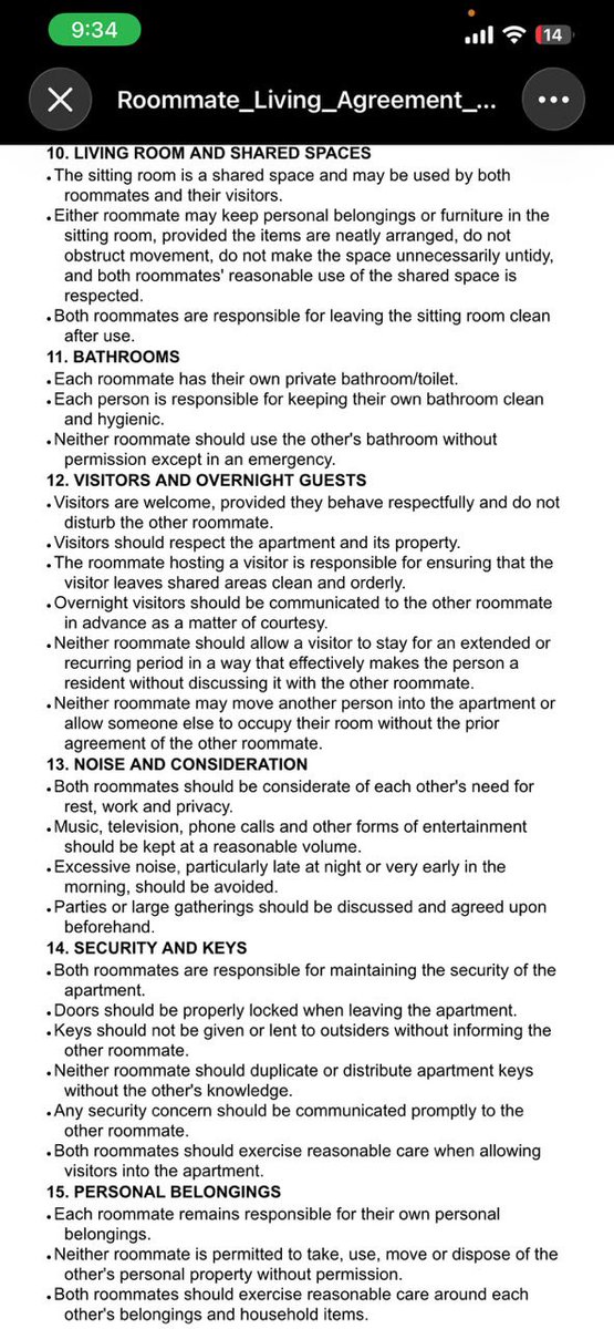 amaka_udu's tweet photo. You will think you have seen it all
My cousin want to share a 2bedroom apartment with a lady and this is her rules 😳😳😳
They will find the house and pay together ohh https://t.co/kLZ9gYYhZ1