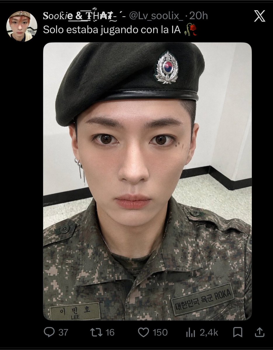 lixdaylight's tweet photo. no puedo creer que a estas alturas sigan usando la imagen de los chicos para editar fotos con ia después de todo lo que pasó con chan y felix, encima sube eso y pone que la “gente no se sabe reír” ?? no da risa tipo no podes ser tan desubicada https://t.co/9RHfE6ksKE