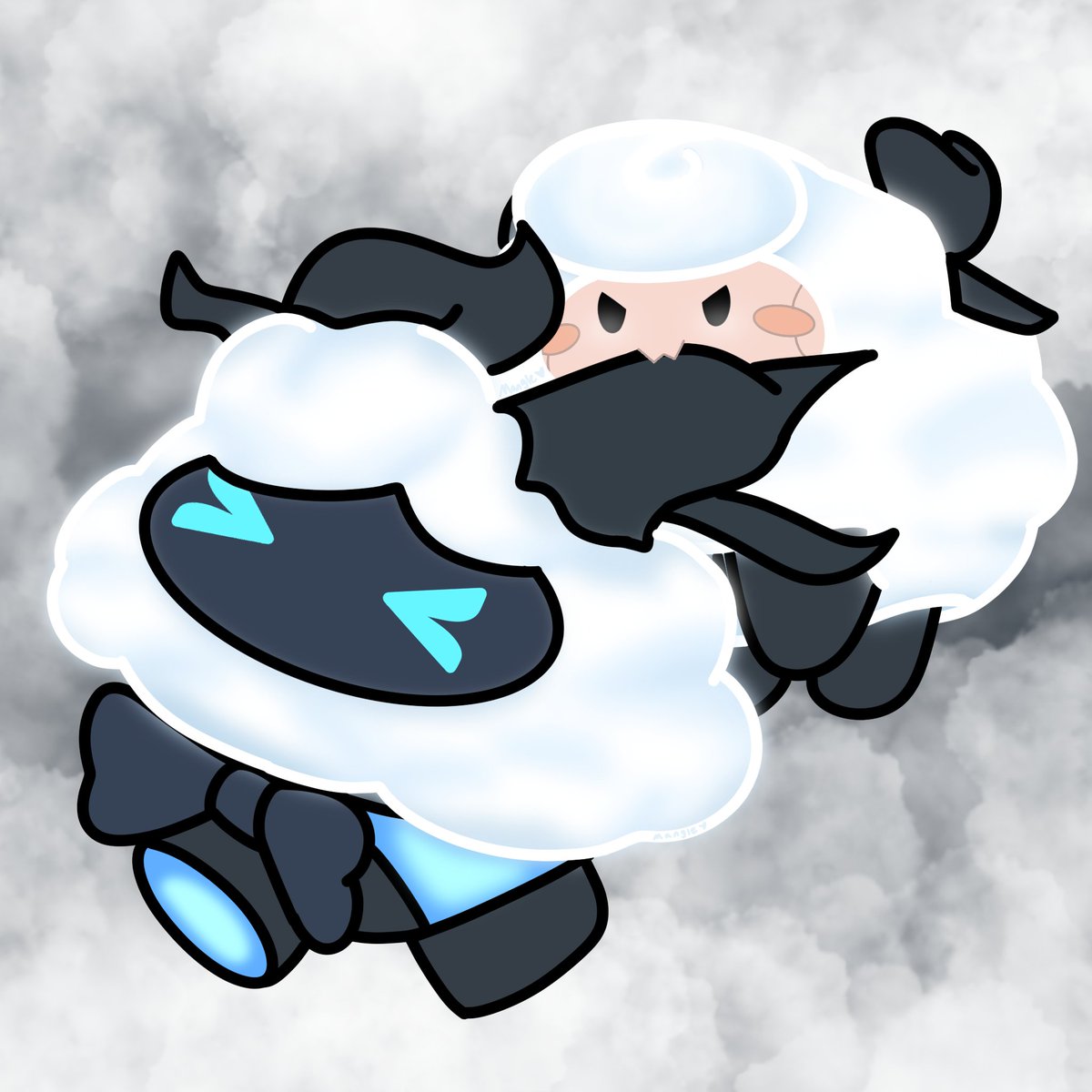 PlayzMangle's tweet photo. @PlayOverwatch I just saw the Mei and Juno skins, they are so cute!! I want them so badly!! I just KNEW I had to draw their goobers! SO CUTE!! Sorry it isn't the best- I hope you like it though!! *MONCH* https://t.co/1XzCd2APd5