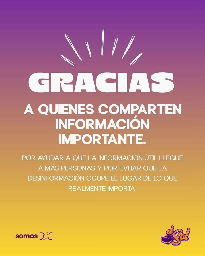 elsolcolombia's tweet photo. Hoy queremos decir una palabra que vale muchísimo: GRACIAS.
A quienes están ayudando, donando, compartiendo información, acompañando y tendiendo una mano sin esperar nada a cambio.

#elsol #colombia #terremoto https://t.co/nw0HVnthlj