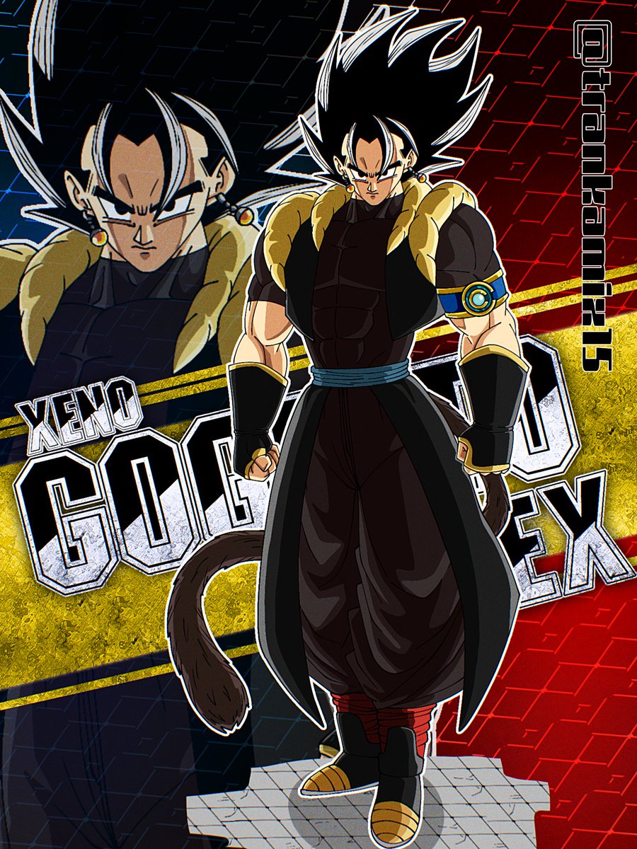 trankamix15's tweet photo. Aprovecho para mostar『Xeno-Gogetto -EX』-《Fusion What-if》
■Una idea que hace tiempo tenía de como se veria una Fusion oficial de Gogeta y Vegetto usando el Brazalete Metamoring del DB Fusion.

#gogeta #vegetto #superdragonballheros #dragonballfanart https://t.co/jjDknIAVvH