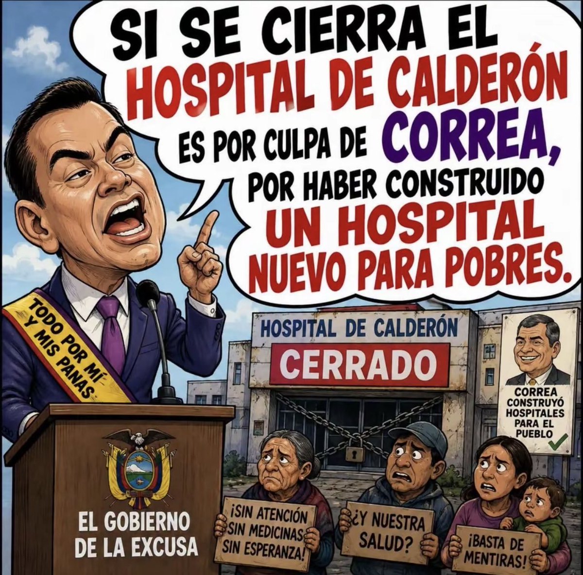jorgepato20101's tweet photo. @JoseJulioNeira @DBajanaEC Culpa de Correa. https://t.co/DvnSU1XsCf