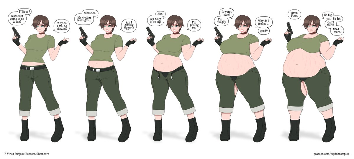 SquishComplex's tweet photo. F Virus Subject: Rebecca Chambers https://t.co/oTFrKx8FAG