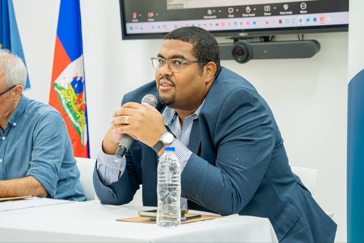 banjHT's tweet photo. A major step for AI in Haiti. 🇭🇹
Through the IDB-funded ProAI project, Banj, ISOC Haiti, ESIH, and ARAI signed a collaboration agreement to develop a national roadmap for responsible AI adapted to Haiti’s realities.
#ProAI #Haiti https://t.co/G4jrZD4eRR