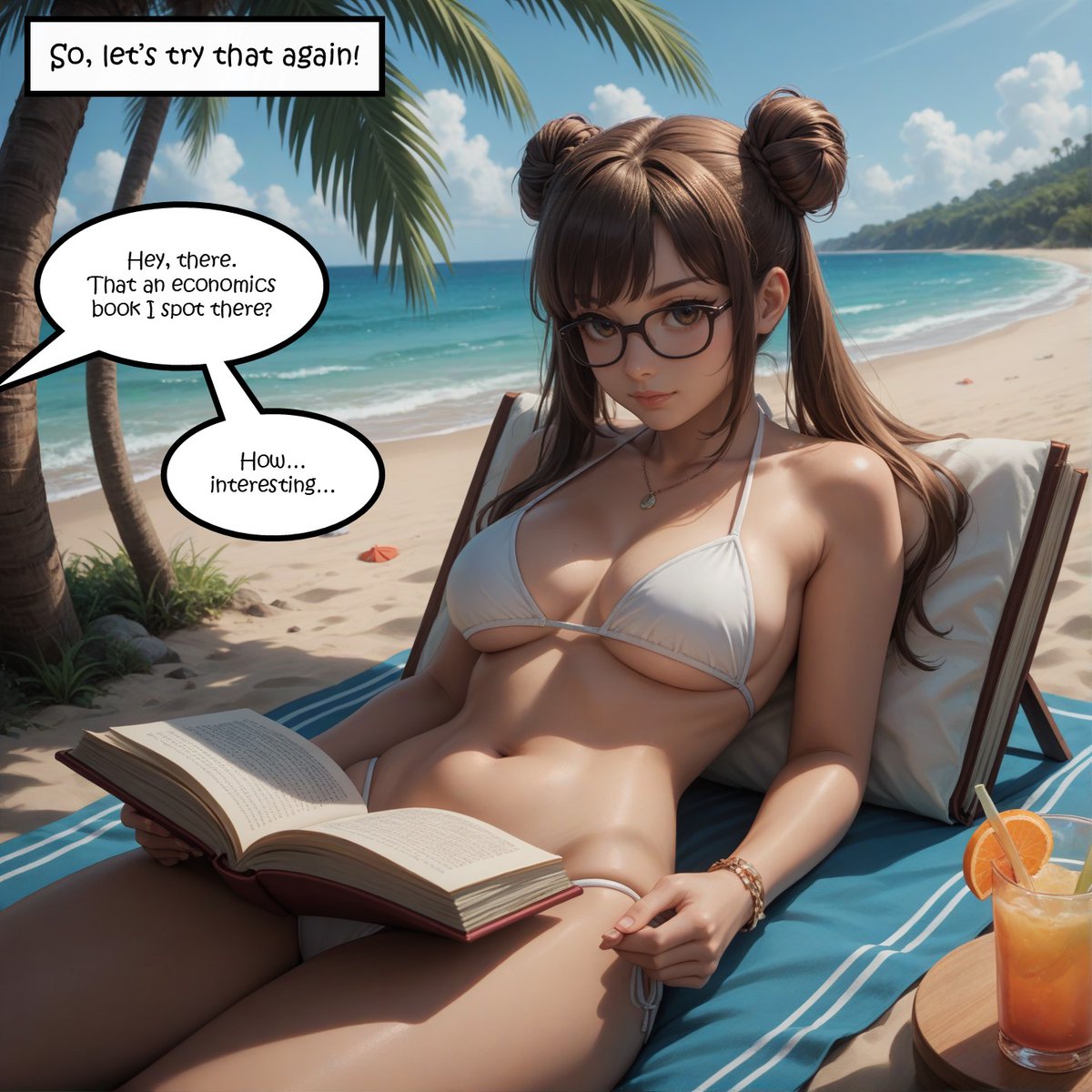 HexxetVal's tweet photo. What happens when someone rewrites reality to design the perfect all-inclusive holiday?
Everything starts off fun.
Then the edits go haywire.
“Reality Rewrite Resort”
#comic #realitychange #mindcontrol #transformation https://t.co/E9AthT4IdS