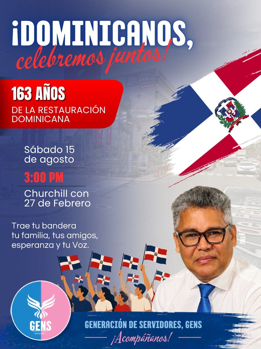 ElAgoraRD's tweet photo. Carlos Peña concoca actividad por celebración de Restauración Dominicana. https://t.co/avqwktamnm