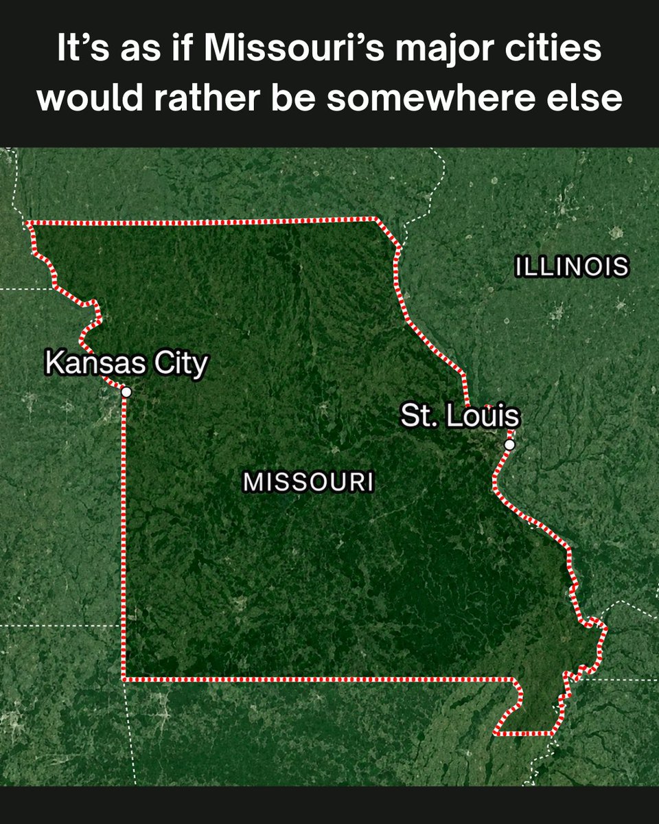 TerribleMaps's tweet photo. It doesn’t get much more obvious than naming one of them after the bordering state. https://t.co/xKTo7LEcKZ