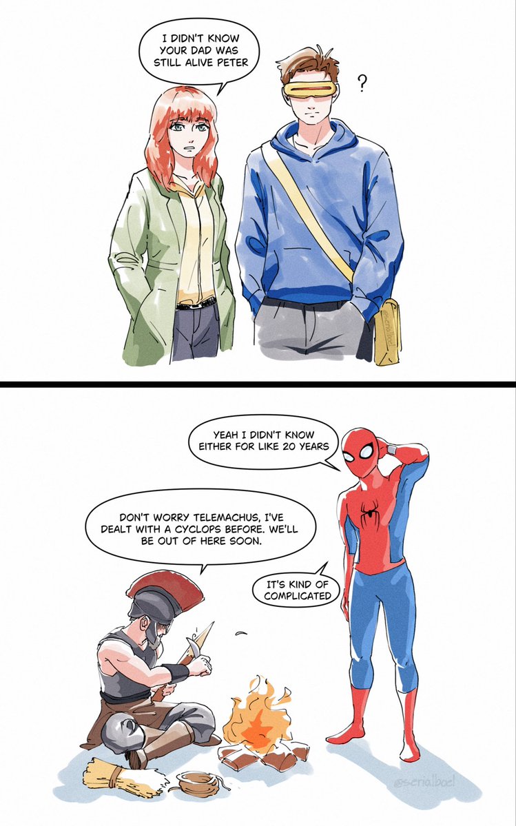 serialboel's tweet photo. Spider-Man: Brand New Dad https://t.co/Fes68qxcec