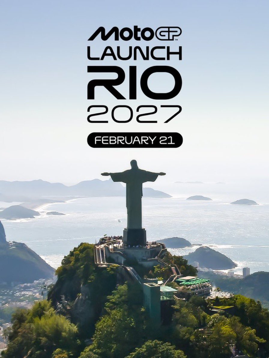 Zonamixta93's tweet photo. SAMBA DO MOTOGP! La presentación oficial de la temporada 2027 con las nuevas motos y todos los pilotos de la parrilla del próximo año tiene fecha y lugar: 21 de febrero en Río de Janeiro. 🇧🇷 https://t.co/Gw0DdXxx9E
