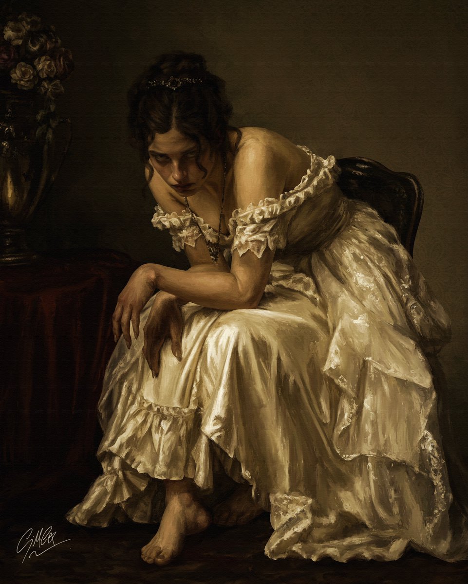 solisolsoli's tweet photo. Mammal in a Sunday Dress, 2026, by Georgina M. Cox https://t.co/T9Sy3SI1zY