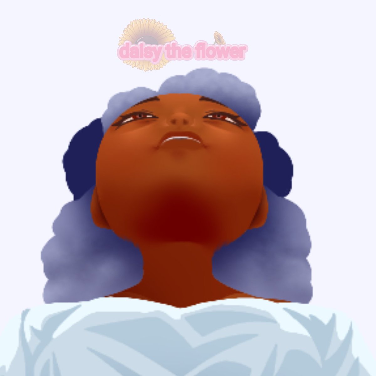 Daisytheflowo's tweet photo. Starting to work on the face... I'm kind of proud with how realistic the rendering ended up looking like here 😊
 I'll soften the shadows on the rest of the drawing to blend better 😊🌼
#WIP #OCart #artmoots #art https://t.co/G4EZyjl3Oo