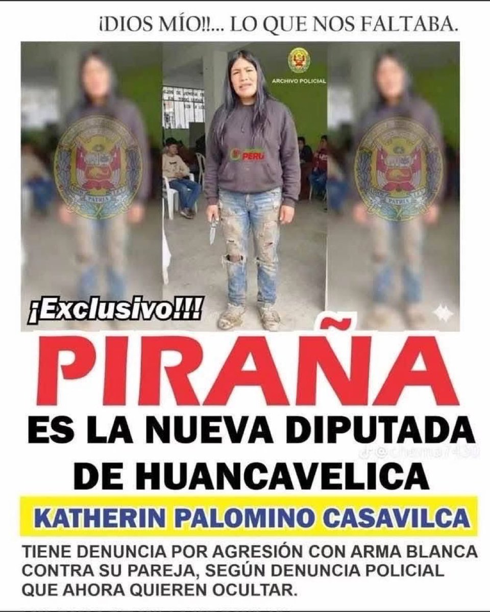 DavidChavezBar1's tweet photo. La correcta representante de la izquierda peruana ??? https://t.co/jijGefE7xi