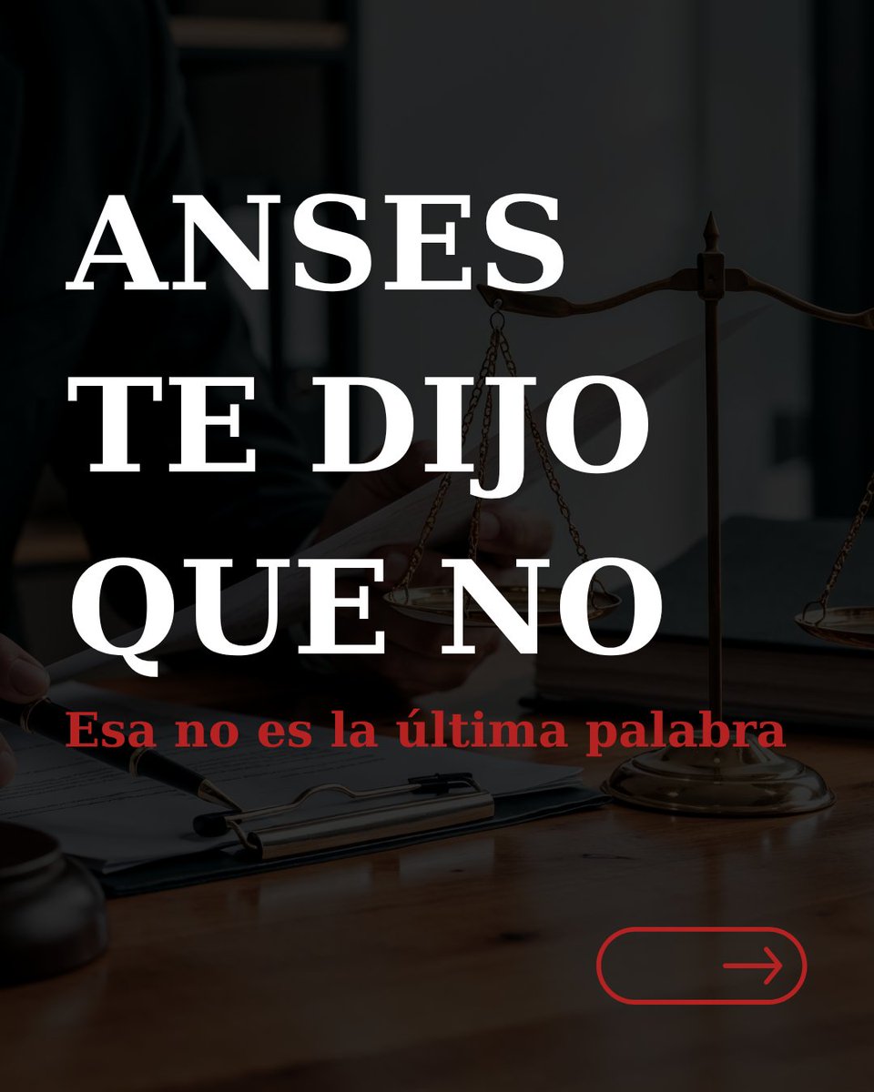 Dadinucci's tweet photo. ¿ANSES te dijo que no? 🔴

Pensaste que ahí se terminaba todo.

Pero un rechazo no es una sentencia.
En 32 años vi cientos de expedientes "perdidos" que en realidad tenían solución.

📩 Escribime y revisamos tu caso, sin cargo. https://t.co/e0kcZ2La3o