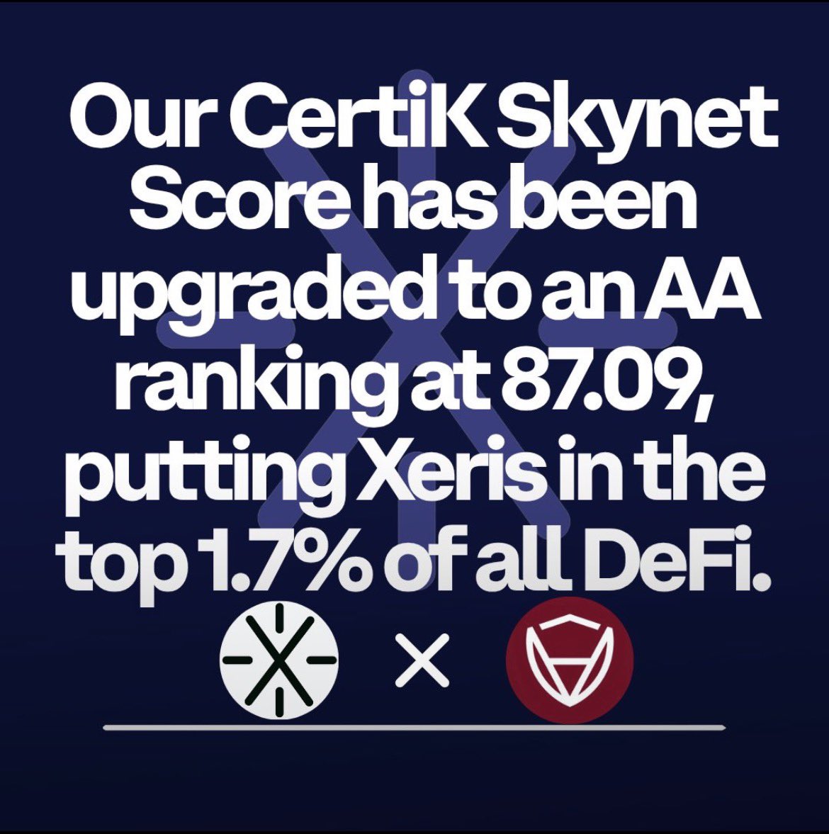 Waynedugas6's tweet photo. Xeris  Blockchain !  New and better than the rest !  You better grab some Xeris before it's too late ! 

Certik Audit ✅ Our score is steady going up 90+ 

Mainnet Launch - very soon ✅

US Patent pending ✅

Solves the triple census - make it's better than BTC /ETH/Solana ✅

Xeris is under everyone's radar but not for long !!

Ca : 
9ezFthWrDUpSSeMdpLW6SDD9TJigHdc4AuQ5QN5bpump
