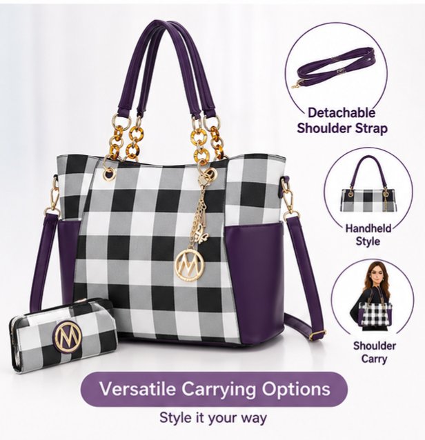 t_Acompany's tweet photo. WOMEN'S STYLISH HAND BAG 🛍️.
SHOP 🔗 https://t.co/EujoyTi6pV
Chic and versatile, #this #handbag #set #is #perfect #for #any #occasion ! #Lightweight #and #spacious , it's a #stylish #essential . #FashionFinds #moda #WomensFashion #WomenInLeadership https://t.co/quxgbWiFt8
