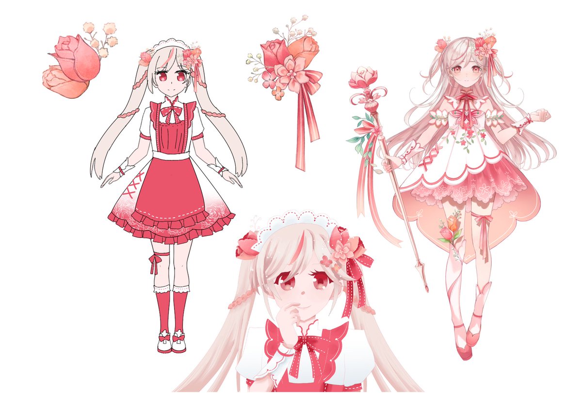 GrandeLibrarian's tweet photo. I should design more outfits for Roseli... Her maid dress was cute... https://t.co/7lTGt6i2zO