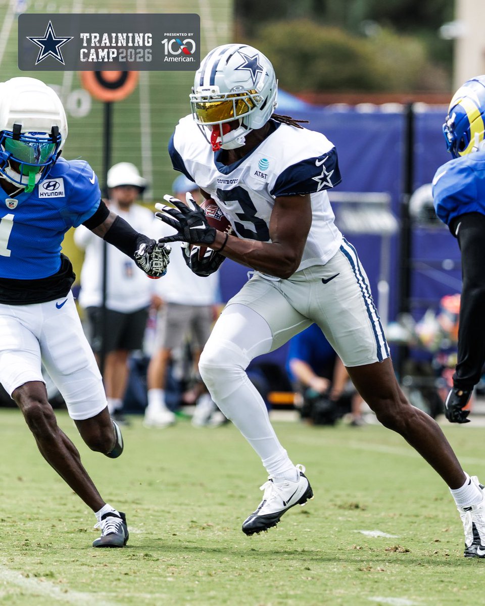 dallascowboys's tweet photo. too turned 🆙 

#CowboysCamp | @AmericanAir https://t.co/16lb30xPMr
