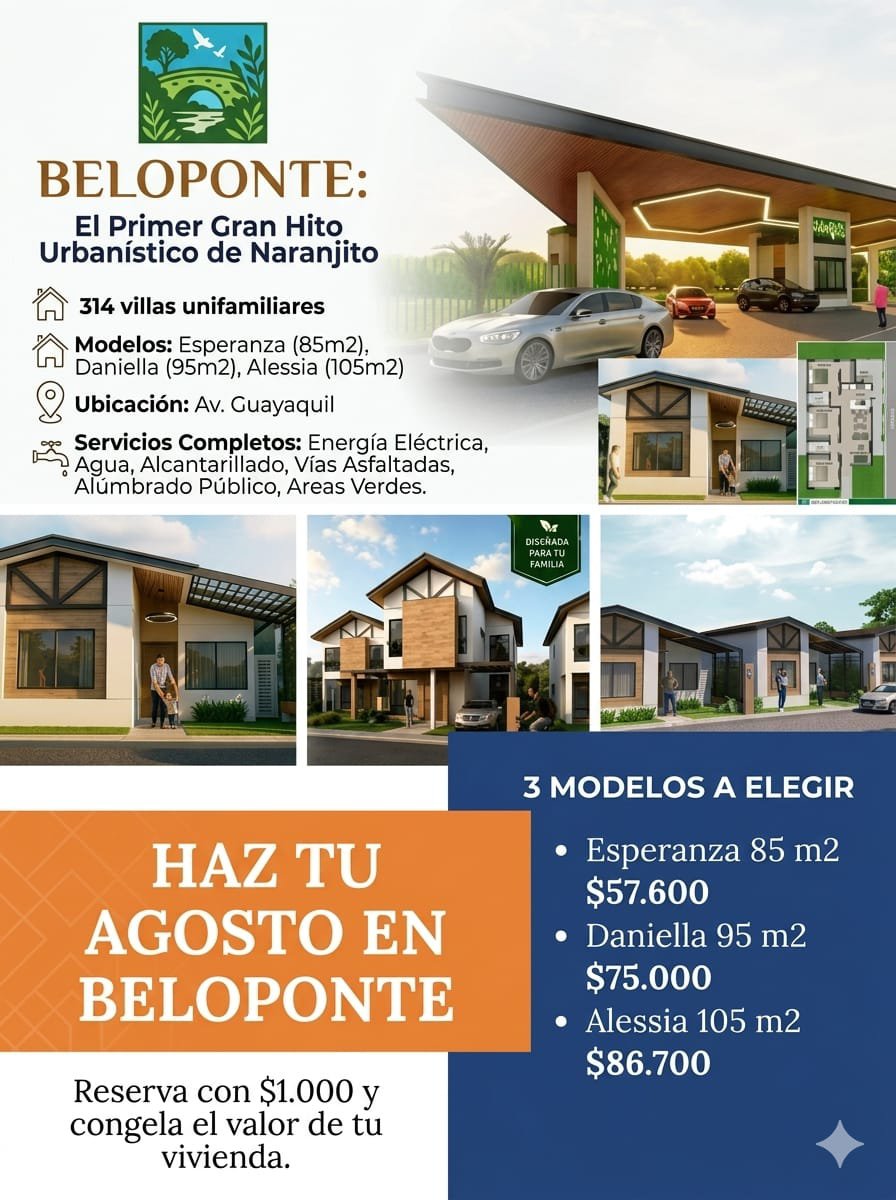 xavifer's tweet photo. Reserva tu casa en Beloponte Naranjito #Naranjito #Casa #Ecuador https://t.co/qGzlOu0BWL