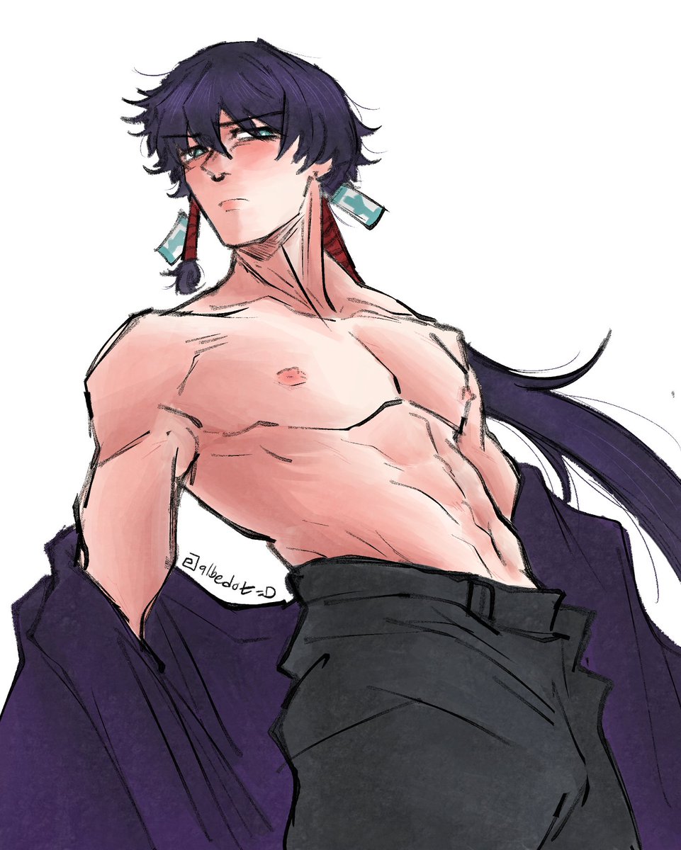 albedont_'s tweet photo. I actually wanna finish the others bfr post but meh, i will just post one by one teehee 

(trying to practice on colouring skins cuz i want to undress this man/jk) #tkatb https://t.co/OJPsZj2mg6