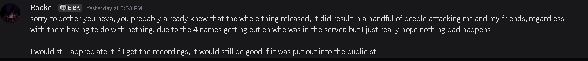 troglodike's tweet photo. @how_silly_ His behavior around this doc is gross anyways, he was in my dms straight up doxxing unk and asking if it was justified for "proof", weirdo lmfao https://t.co/BNGHjrolg1