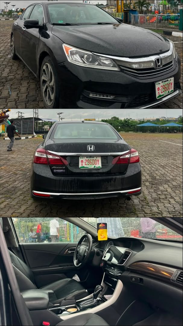 Haybble's tweet photo. • Tokunbo 2017 Honda accord exl (thumbstart 4plugs) 
• Price: 15.5
• Location: Ibadan , Oyo State.
• WhatsApp/call : 08100600284 https://t.co/7V6vkL2vtG