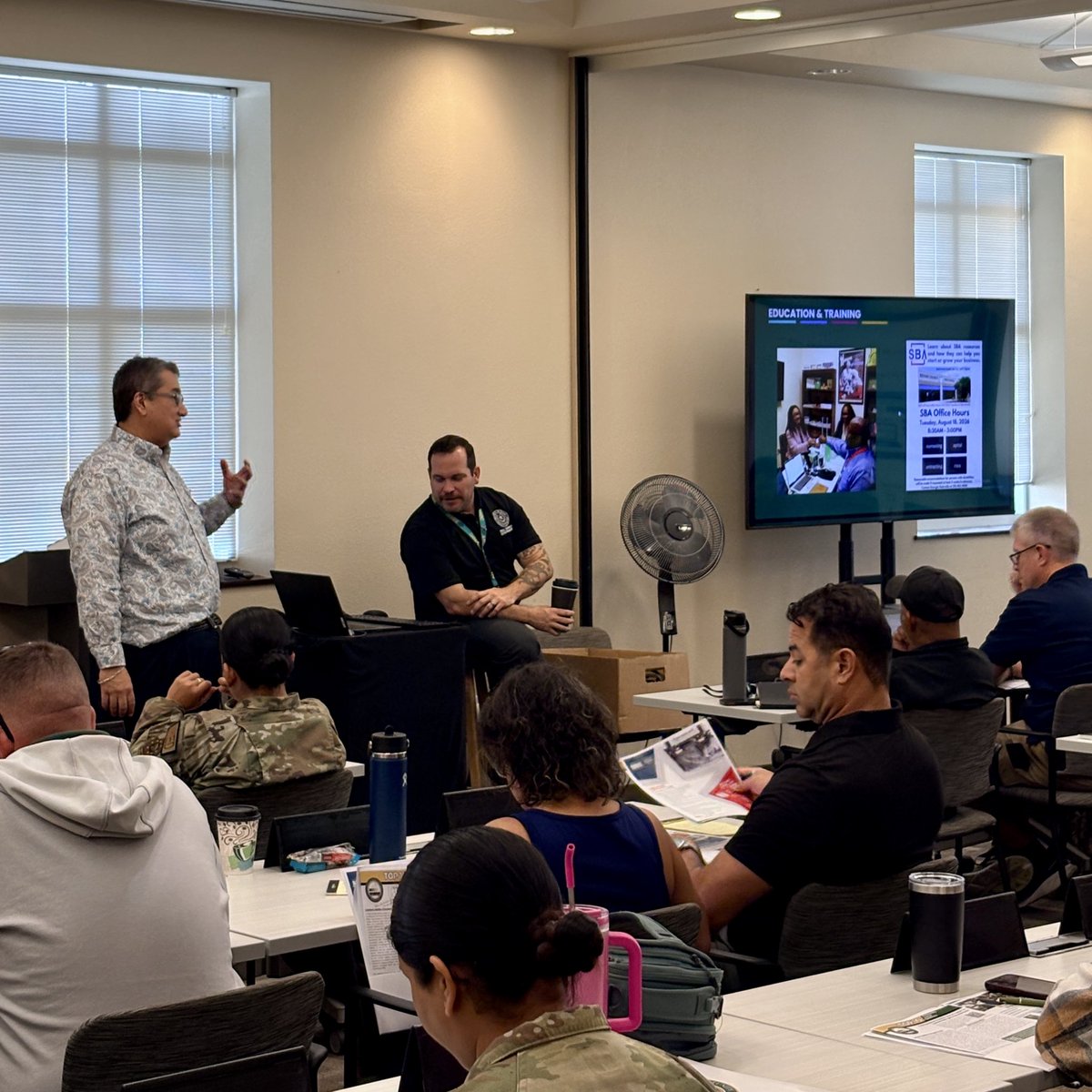 smwbe's tweet photo. Our latest VETrepreneurship in Bexar County Workshop, held at Fort Sam Houston, was a massive success!
 
#BexarCounty #SBED #SBOC #SLOVBE https://t.co/JzdJRiQyAf