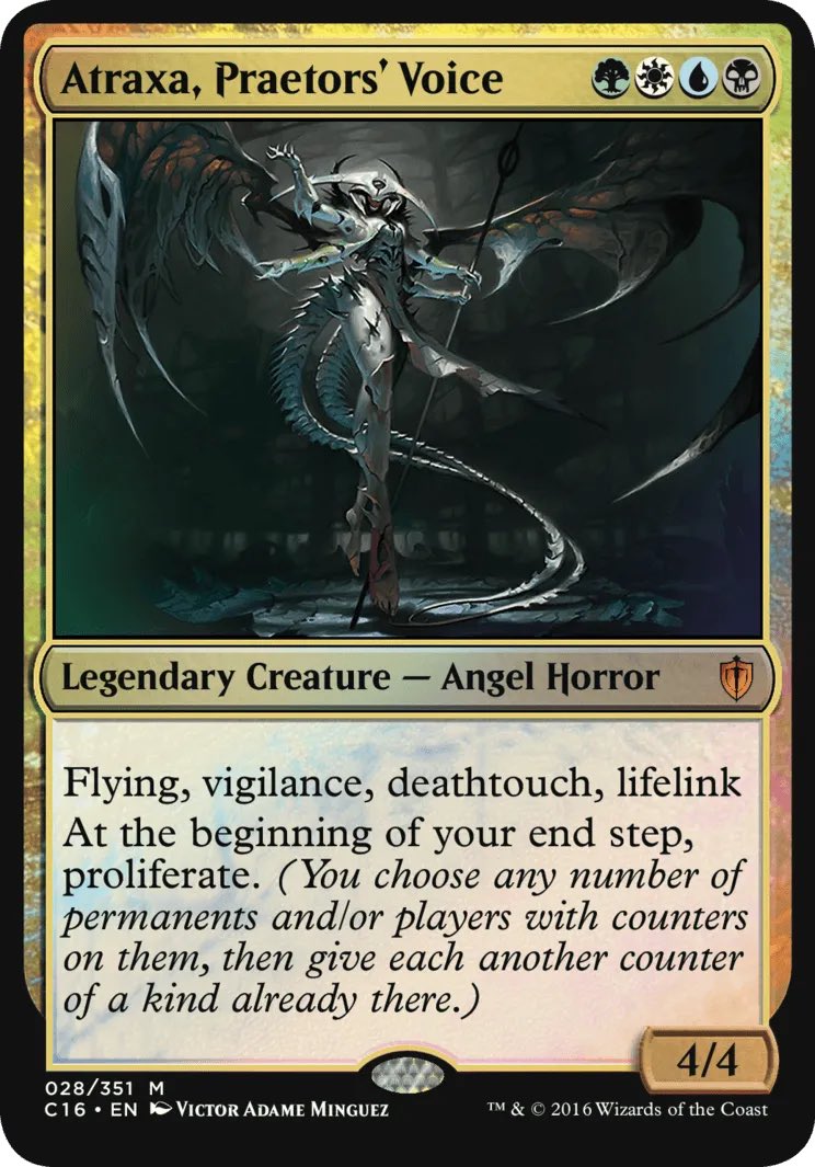 SeanGamesReview's tweet photo. @nachobrr All time Atraxa, recently there has been a few but Terra is a fun Lore commander. https://t.co/E9KGM5dXzX