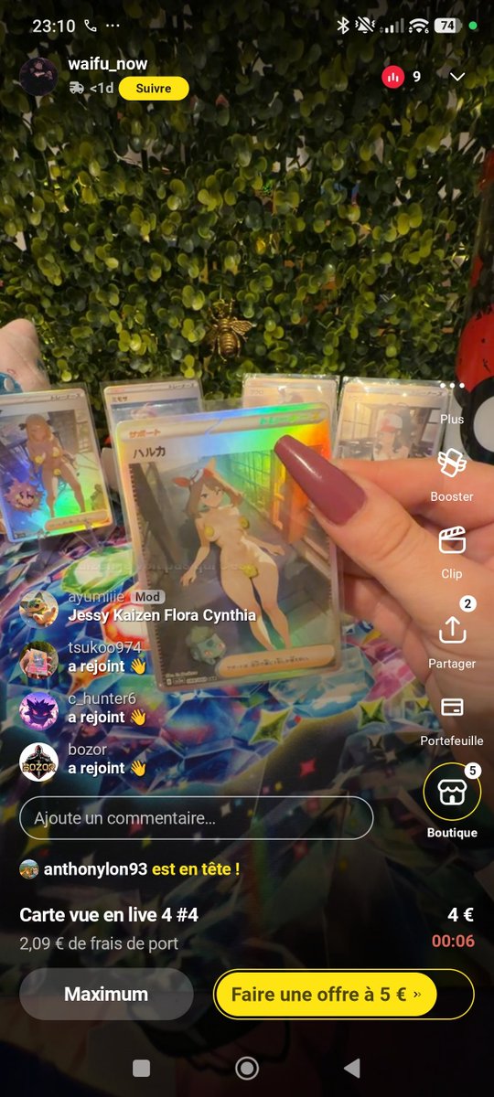 La_Francynette's tweet photo. Nouveau sur @Whatnot, la vente de cartes PÉDO PORNOGRAPHIQUES !!!

Ces "Fans Arts" représentent des héroïnes connues pour avoir ... Entre 12 et 17ans !!

Plus de 120 Signalements mais... Le compte est toujours là !!
(Et c'est une ancienne Baby-Sitteuse qui vend...)

 #TkkVSJkk https://t.co/u3DdzIzi1N