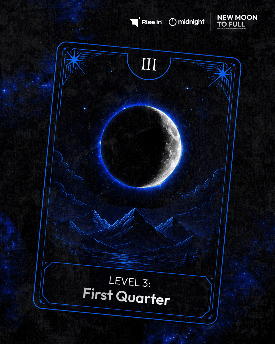 ShantanuUd51163's tweet photo. ๐ Proud to complete my Midnight Certification โ Level 3 Badge as part of my journey with Rise In.
Learning, building, and going deeper into the Midnight ecosystem one step at a time
@MidnightNtwrk @riseinweb3
#Midnight #MidnightNetwork #RiseIn #Web3 #Blockchain #ZK #Privacy https://t.co/SxCTS6sDo4