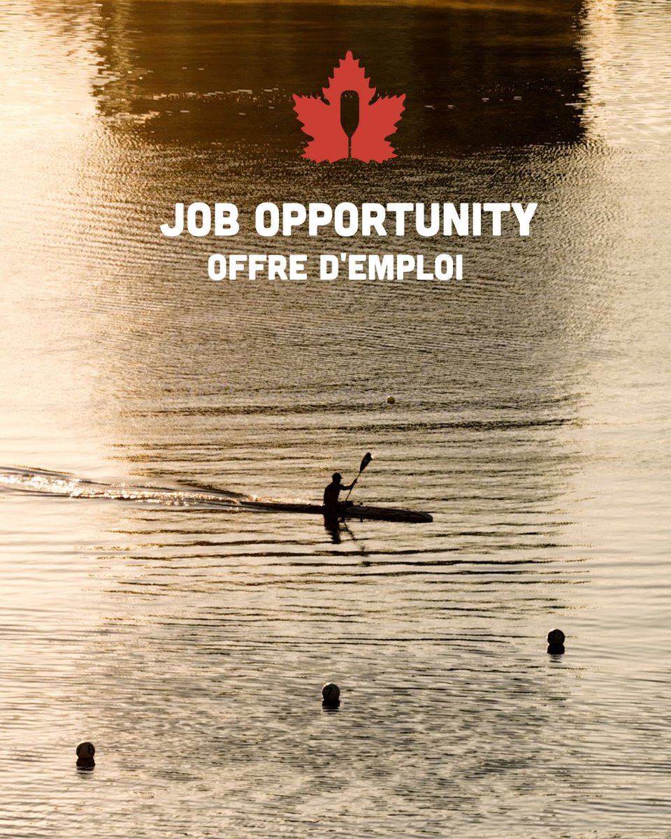 CanoeKayakCAN's tweet photo. 🚨 RECRUTEMENT | Entraîneur national de kayak de vitesse

Prêt à contribuer à l'avenir du kayak de vitesse au 🇨🇦?

CKC recherche un entraîneur national de kayak de vitesse pour rejoindre son équipe de haute performance à Halifax.

https://t.co/yTE2lSjUYG https://t.co/huBiA9OuK9