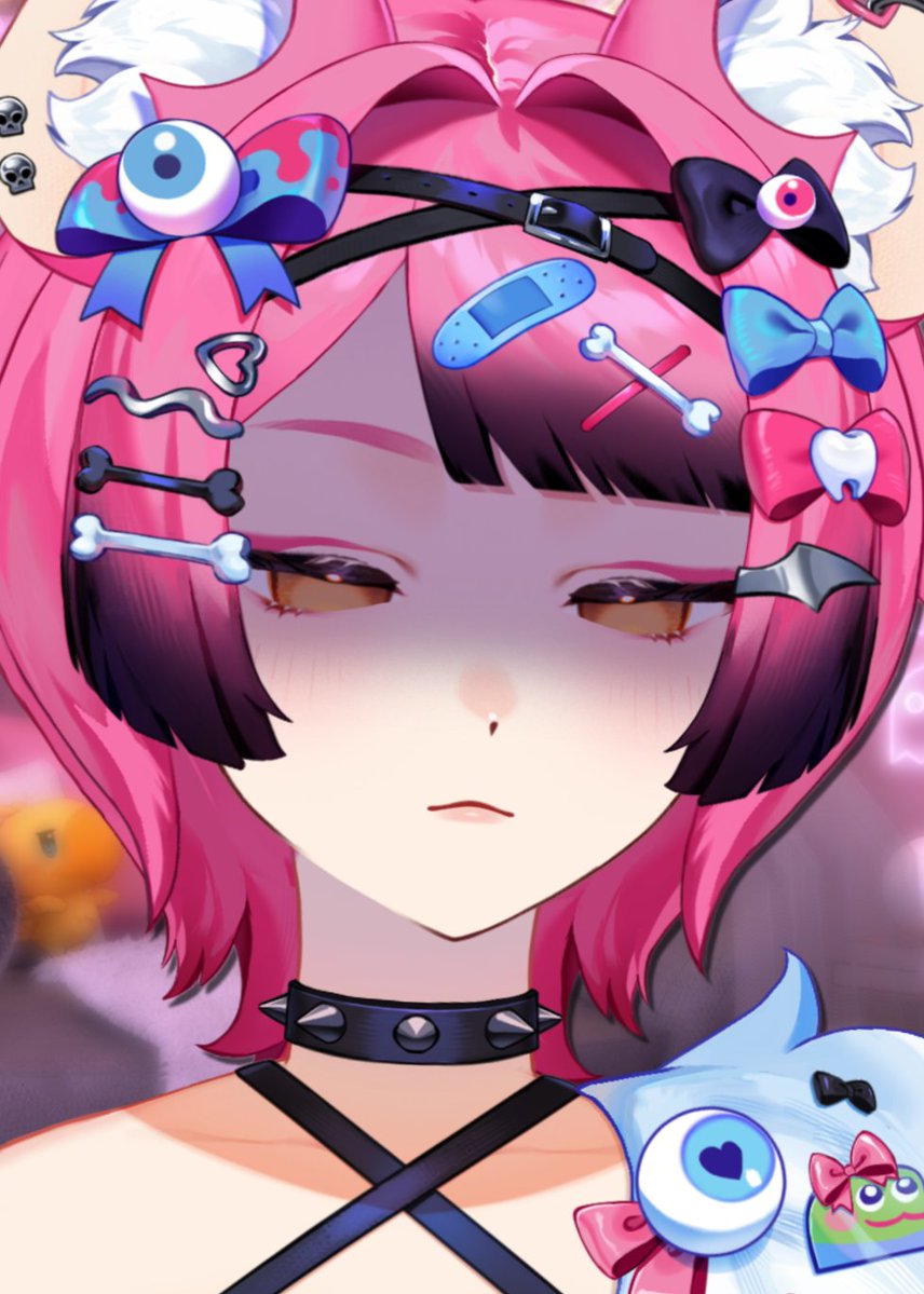 Minii_VT's tweet photo. I just wanted to post cute stuff about this model but twitter said no.. 😤 Guess my ears are to lewd for this app https://t.co/uwfdbeUEUM
