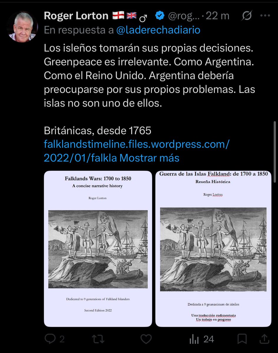nfgfbpa's tweet photo. La decisión fueron permanecer en las islas, pero en 1833 los Ingleses expulsaron los nativos Argentinos. Los Nativos no nuetovieron otra opcción y vos Roger Lorton es un mentiroso con materias falsas. Malvinas Argentinas desde sempre. https://t.co/T6Kbpdx1CT