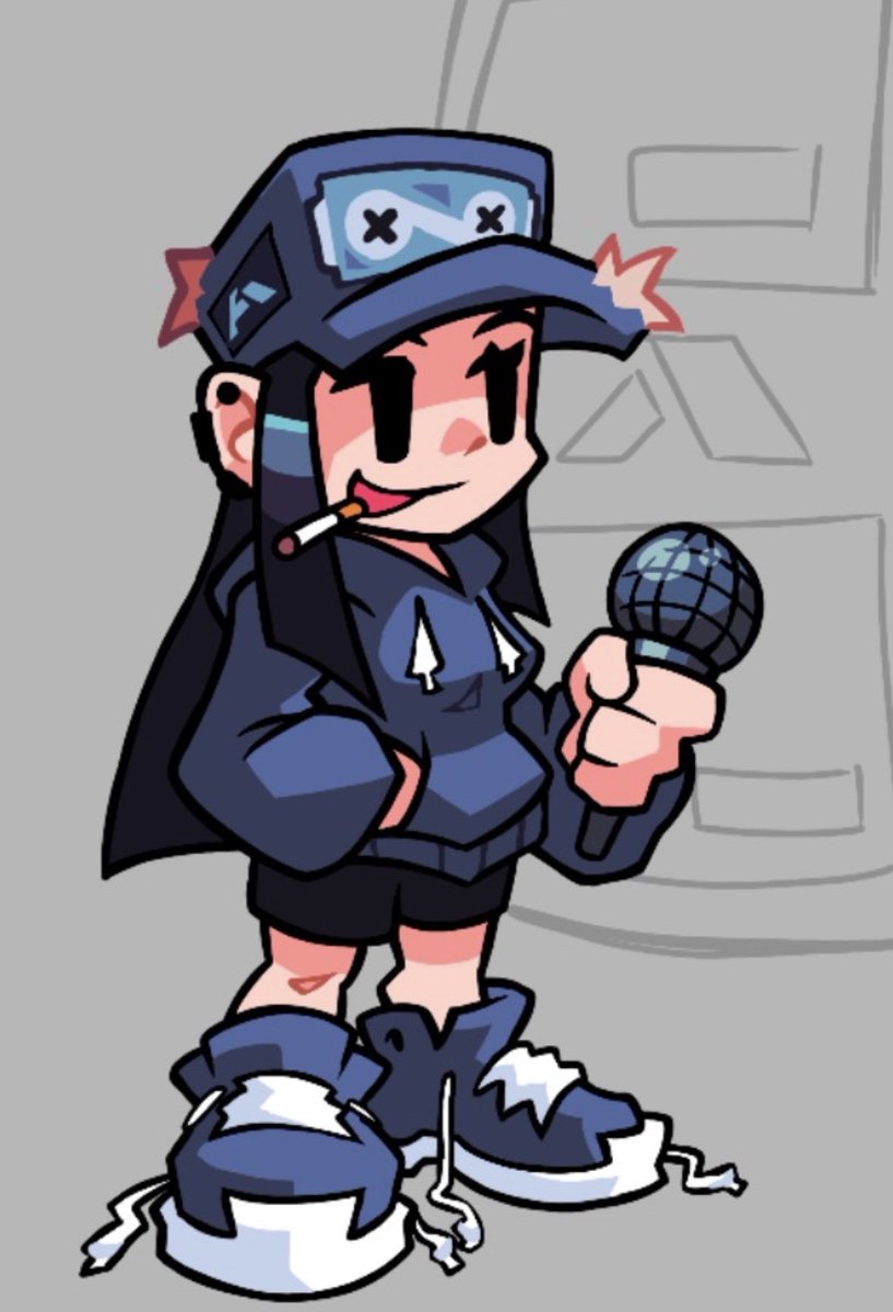 PlayableCG's tweet photo. Everyone say hello to Cassette Girl! #fnfmods #cassettegirl https://t.co/9fBJZ7OjY8