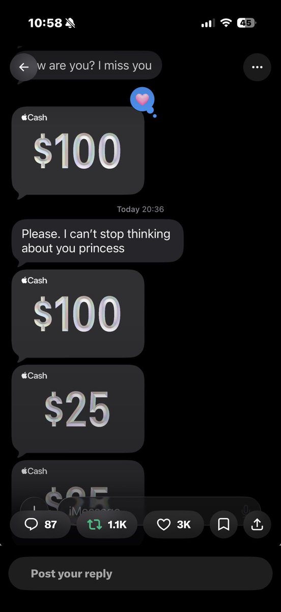 SpoilmeGoddessK's tweet photo. Men like this?? Hellooooo💵🙄☺️ https://t.co/9A2xWXdv2R