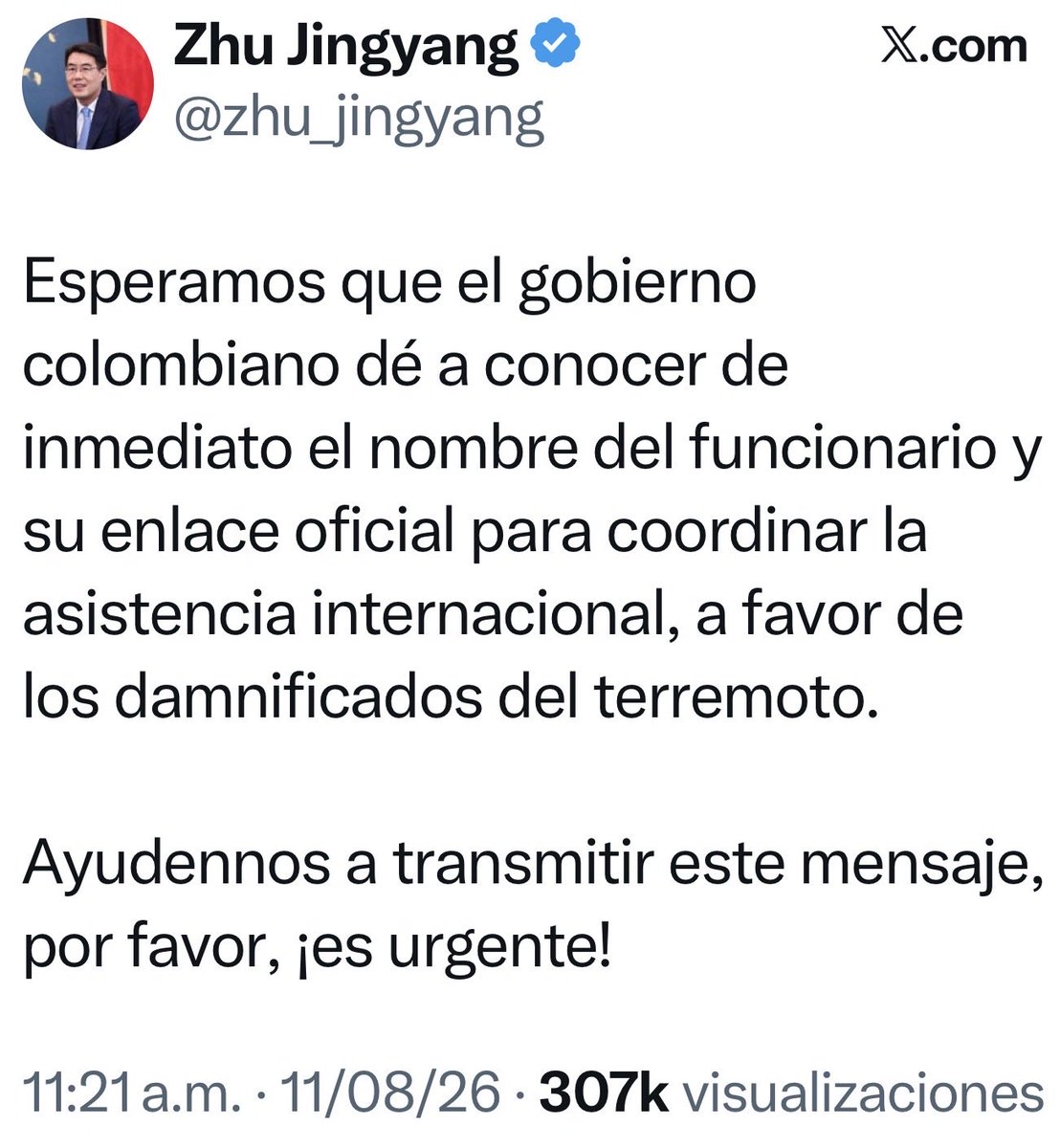 JuanPabloA70477's tweet photo. @ElPaisAmericaCo ¿Por qué el desgobierno de @jrestrp @Rodrigo_Lara_ y @ABDELAESPRIELLA no han mandado esta solicitud de ayuda internacional a la ONU, no han aceptado la ayuda de @nayibbukele y @Claudiashein , y tampoco han tramitado las ayuda de China? 
Malditos ineptos, ya van 2.500 desparecidos https://t.co/JP98DuJuqy