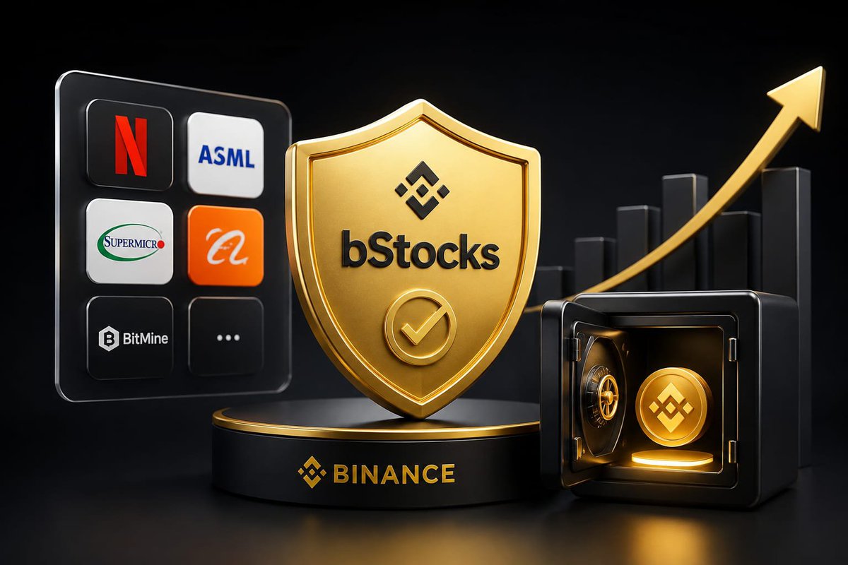 shahdAian's tweet photo. 🚨 الموضوع مش مجرد 10 أصول جديدة على Binance!

في تحديث 5 أغسطس، حصلت bStocks على إضافة تستحق الانتباه 👀

🟢 دخلت 10 أصول جديدة للتداول، من بينها:
Netflix • ASML • Super Micro Computer • AST SpaceMobile • BitMine وغيرها.

لكن المفاجأة الحقيقية هنا 👇

🔵 بعض هذه الأصول أصبحت مؤهلة للاستخدام كـ ضمان في منتجات الهامش للمستخدمين المؤهلين.

يعني الـ bStocks مش بس أصل تشتريه وتحتفظ بيه 📈

🟡 أصبح لبعضها دور إضافي داخل منظومة Binance، ويمكن استخدامها كضمان ضمن:
Cross Margin
Portfolio Margin
Portfolio Margin Pro

💡 خطوة بتوضح إن bStocks بتتحول تدريجيًا من مجرد أصول قابلة للتداول إلى أدوات لها استخدامات أوسع داخل المنظومة.

🚀 إضافة أصول جديدة شيء مهم...
لكن إضافة وظائف جديدة للأصول نفسها هي النقطة الأهم.

#Binance