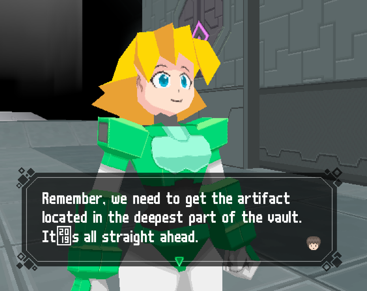 MrBirdsMD's tweet photo. @iamcloudyfocus just fired this up under proton(cachyOS fork), and while it seems to work fine, the font is broken for apostrophes in an amusing way https://t.co/1Z407yAbOY