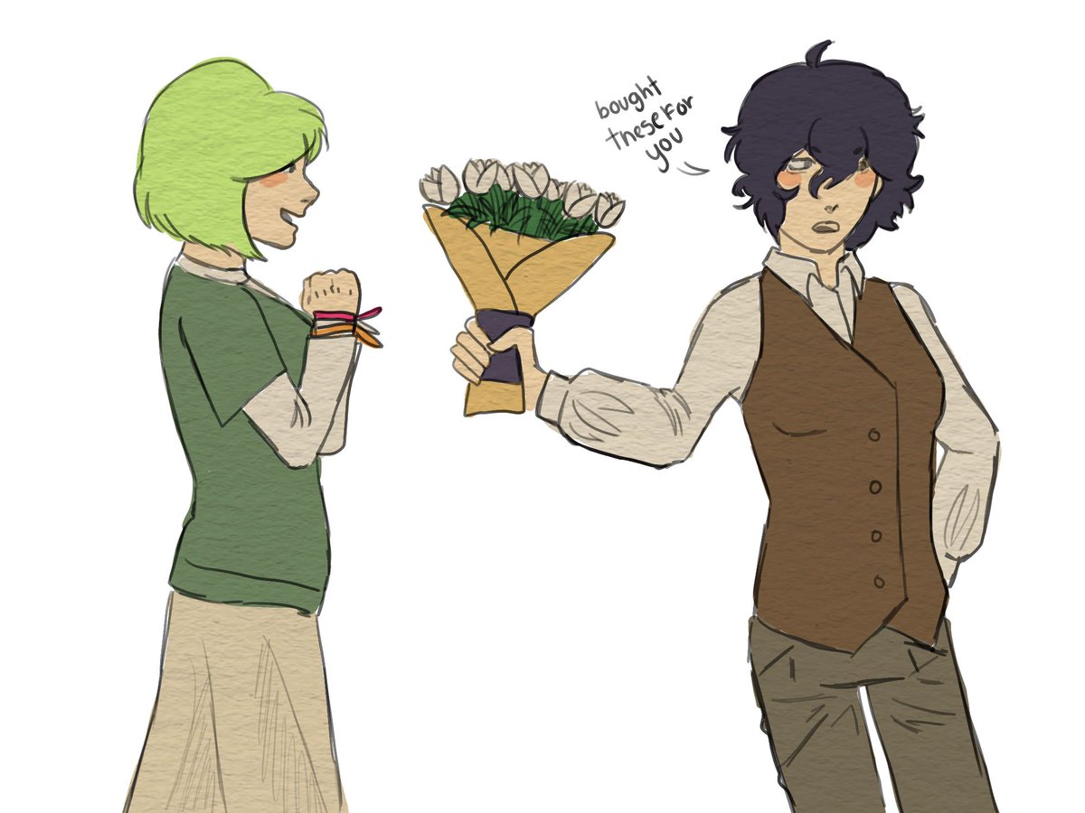 edenstrangee's tweet photo. huh i think theyre in love #witchhatatelier #arkco https://t.co/KF4OemKpqC