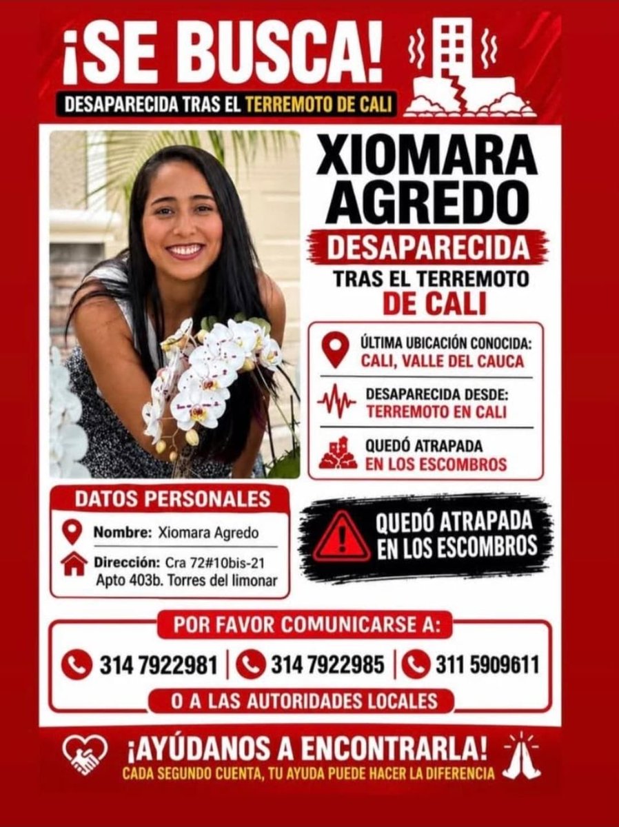 mujerdelvino's tweet photo. Amigos tuiteros! Es la prima de la dueña de un restaurante que conozco y me pidió el favor que le ayudara en mis redes! 🆘 #soscolombia #SOSporColombia un rt ayuda! Gracias 🙏🏻 https://t.co/eVLuczOjTb