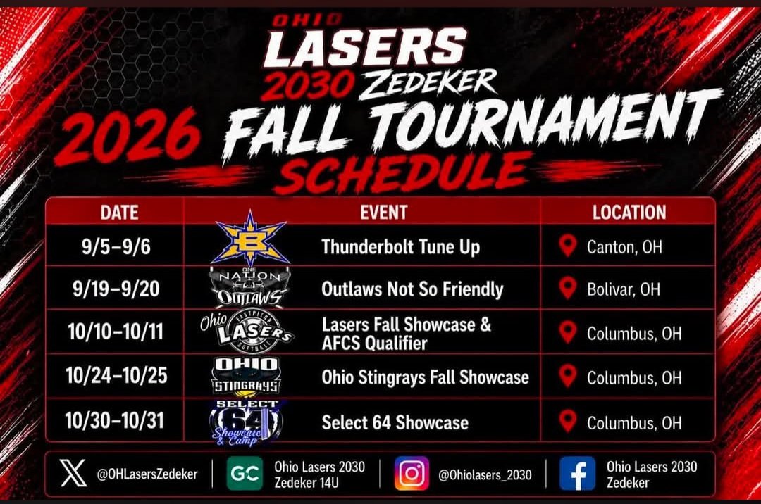 Mylarenee9's tweet photo. Fall schedule is set and coming up fast. Coaches please come watch our talented team @LineDsoftball @ExtraInningSB @RecruitMatador @PrepSoftball @TopPreps @TOP_D1RECRUITS @CoastRecruits https://t.co/Pn5XKgkduK