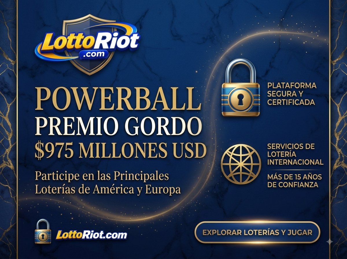 Lotto_Riot's tweet photo. ¡El premio mayor de #Powerball alcanza los $975 MILLONES DE DÓLARES! Ahora puedes participar desde tu país de manera fácil, confiable y segura. El próximo sorteo es hoy.

https://t.co/6z6VWHAFuz

#panama #argentina #peru #bolivia #costarica #guatemala #ecuador #colombia https://t.co/7QnAcmg68s